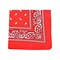 Pricemenow 36 Pack Xl Polyester Paisley Bandanas 27X27 Non Fading Colors